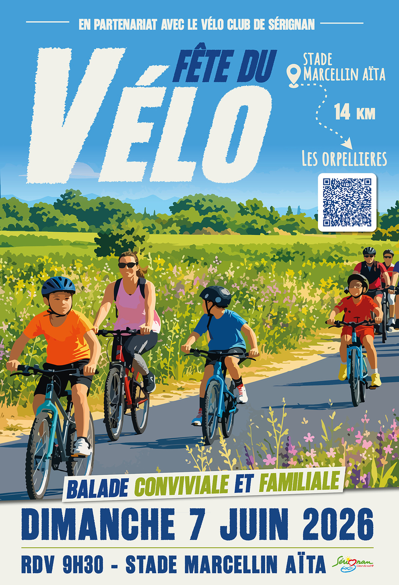 Fête du vélo le dimanche 7 juin